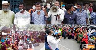 ওপেক্সের গার্মেন্টসে বেতন বোনাস দাবিতে অবরোধ ওপেক্সের গার্মেন্টসে বেতন বোনাস দাবিতে অবরোধ