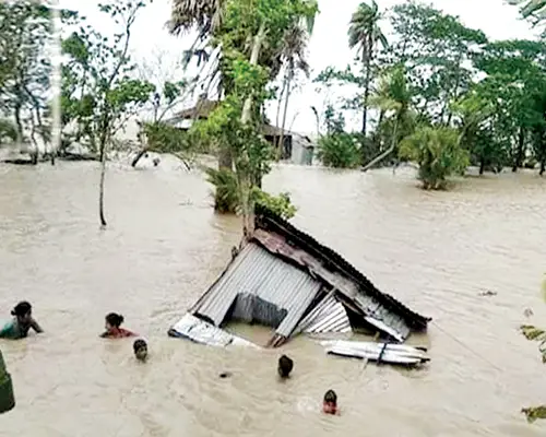 সাতক্ষীরা ধ্বংসস্তূপ ॥ আমফানের তাণ্ডব