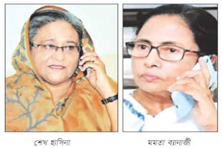 মমতাকে হাসিনার ফোন ॥ খোঁজ নিলেন আমফানে ক্ষয়ক্ষতির মমতাকে হাসিনার ফোন ॥ খোঁজ নিলেন আমফানে ক্ষয়ক্ষতির