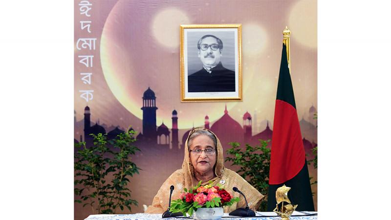 ঘরে বসে ঈদ পালনের আহ্বান প্রধানমন্ত্রীর ঘরে বসে ঈদ পালনের আহ্বান প্রধানমন্ত্রীর