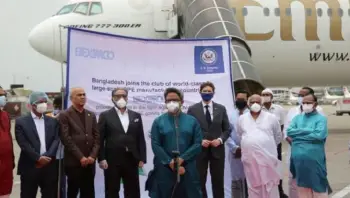 যুক্তরাষ্ট্রে রপ্তানি হল পিপিই’র প্রথম চালান যুক্তরাষ্ট্রে রপ্তানি হল পিপিই’র প্রথম চালান