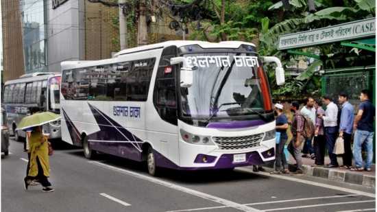 বাস ভাড়া শেষ পর্যন্ত ৬০ ভাগ বাড়ল বাস ভাড়া শেষ পর্যন্ত ৬০ ভাগ বাড়ল