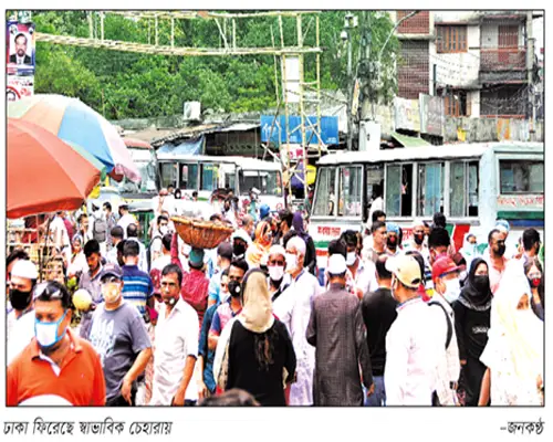 আগের মতো ভিড় হুড়োহুড়ি নেই, সীমিত কাজ