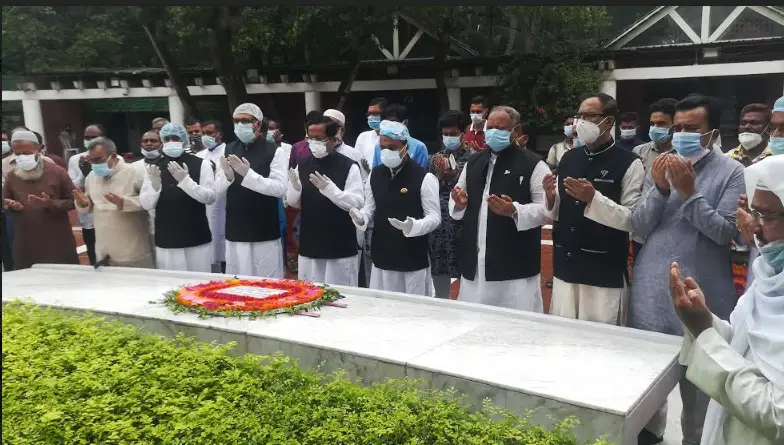 আওয়ামী লীগ এদেশের জনগণের দল ॥ টুঙ্গিপাড়ায় নানক আওয়ামী লীগ এদেশের জনগণের দল ॥ টুঙ্গিপাড়ায় নানক