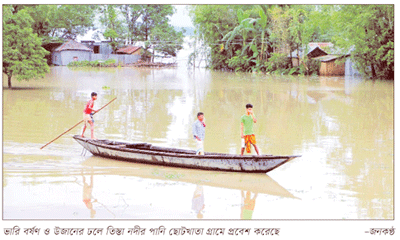 প্রধান নদ-নদীর পানি বাড়ছে, উত্তরাঞ্চলে বন্যার আশঙ্কা