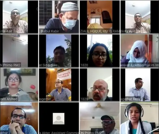 বাগেরহাটে স্কুল পর্যায়ের ভার্চুয়াল বিতর্ক প্রতিযোগিতা বাগেরহাটে স্কুল পর্যায়ের ভার্চুয়াল বিতর্ক প্রতিযোগিতা