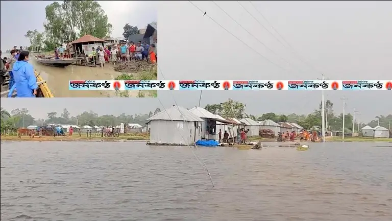 তিস্তা নদীর বন্যা ও ভাঙ্গন অব্যাহত তিস্তা নদীর বন্যা ও ভাঙ্গন অব্যাহত