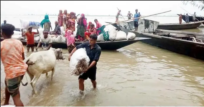 গাইবান্ধায় বন্যা পরিস্থিতির আরও অবনতি