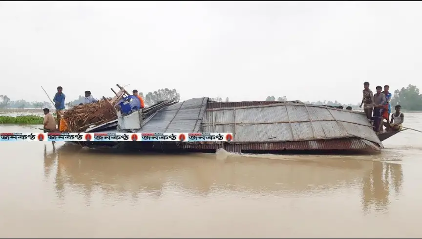 তিস্তায় পানি কমলেও ভাঙ্গন বেড়েছে