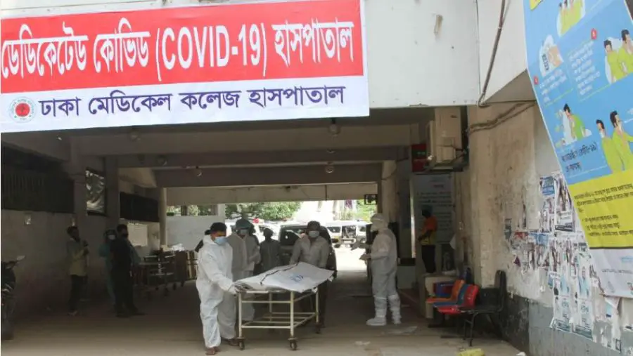 ঢামেক করোনা ইউনিটে ১৯ ঘণ্টায় ১০ জনের মৃত্যু ঢামেক করোনা ইউনিটে ১৯ ঘণ্টায় ১০ জনের মৃত্যু
