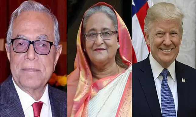 ডোনাল্ড ট্রাম্পকে রাষ্ট্রপতি ও প্রধানমন্ত্রীর শুভেচ্ছা ডোনাল্ড ট্রাম্পকে রাষ্ট্রপতি ও প্রধানমন্ত্রীর শুভেচ্ছা