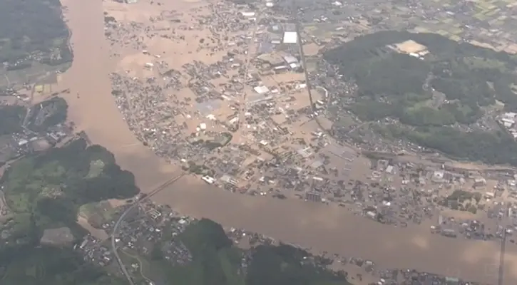 জাপানে বন্যা ও ভূমিধস, অন্তত ২০ জনের মৃত্যু