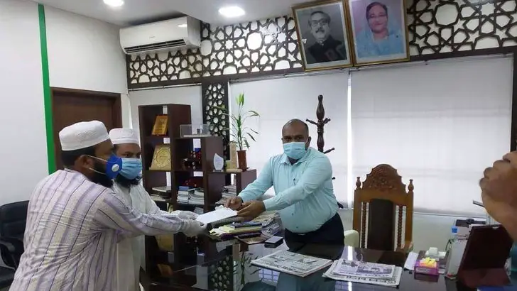 দারুল আরকাম মাদ্রাসা চালুর দাবিতে প্রধানমন্ত্রীকে স্মারকলিপি দারুল আরকাম মাদ্রাসা চালুর দাবিতে প্রধানমন্ত্রীকে স্মারকলিপি