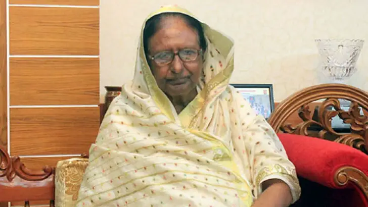 সাবেক স্বরাষ্ট্রমন্ত্রী সাহারা খাতুন আর নেই সাবেক স্বরাষ্ট্রমন্ত্রী সাহারা খাতুন আর নেই