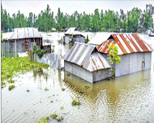 তিস্তার রুদ্রমূর্তি, দুই পাড়েই রেড এ্যালার্ট