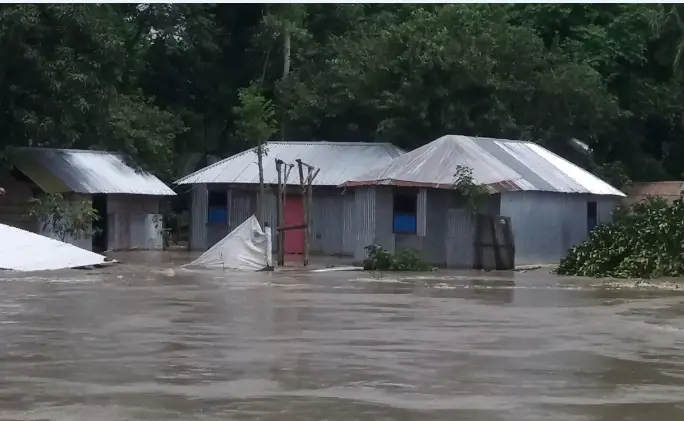 উত্তর, উত্তর-পূর্বাঞ্চলে লাখ লাখ মানুষ পানিবন্দী