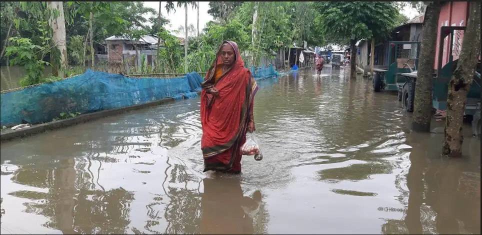 কুড়িগ্রামের বন্যা পরিস্থিতির অবনতি কুড়িগ্রামের বন্যা পরিস্থিতির অবনতি