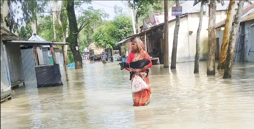 কুড়িগ্রামে বন্যায় নতুন ১৫ গ্রাম প্লাবিত