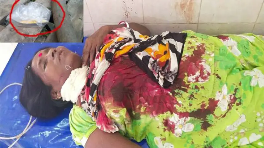 ঠাকুরগাঁওয়ে এক গৃহবধুর গলায় ছুরি চালালো যুবক ঠাকুরগাঁওয়ে এক গৃহবধুর গলায় ছুরি চালালো যুবক