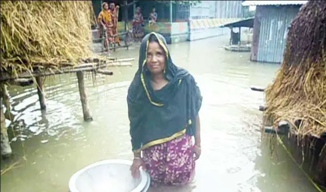 গাইবান্ধায় বন্যা পরিস্থিতির অবনতি গাইবান্ধায় বন্যা পরিস্থিতির অবনতি