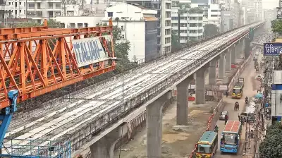 নির্ধারিত সময়ে শেষ হবে মেট্রোরেলের কাজ