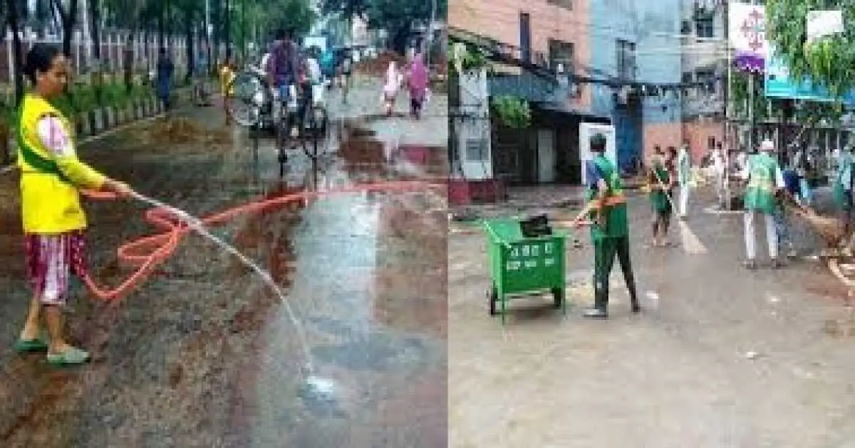 রাজধানীর ৪৮টি ওয়ার্ডের শতভাগ বর্জ্য অপসারণ রাজধানীর ৪৮টি ওয়ার্ডের শতভাগ বর্জ্য অপসারণ