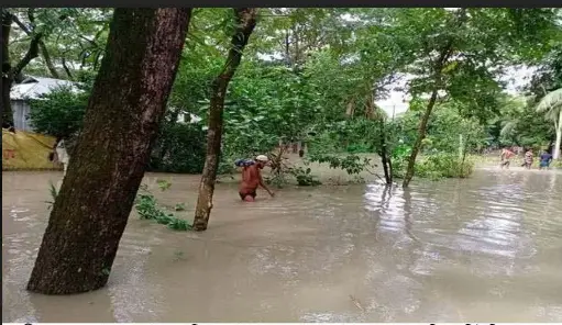 লক্ষ্মীপুরে ৬০ কিমি এলাকা প্লাবিত