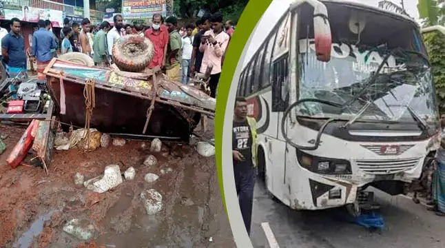চুয়াডাঙ্গায় নৈশকোচের ধাক্কায় নিহত পাঁচ চুয়াডাঙ্গায় নৈশকোচের ধাক্কায় নিহত পাঁচ