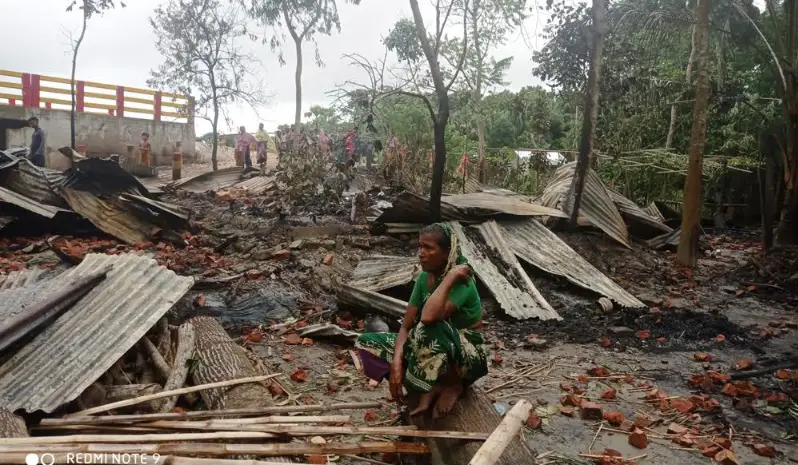 মাদারীপুরের দুই ইউনিয়নবাসীদের মধ্যে সংঘর্ষ