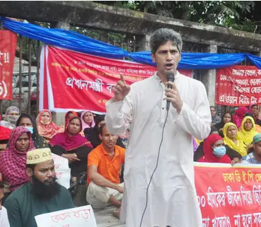 শ্রমিকের বেতন নিয়ে তালবাহানা মানা হবে না : সাকি শ্রমিকের বেতন নিয়ে তালবাহানা মানা হবে না : সাকি