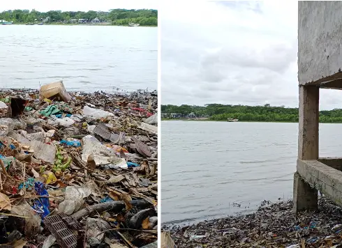 দখল-দূষণে অস্তিত্ব সঙ্কটে কলাপাড়ার ঐতিহ্য আন্ধার মানিক নদী