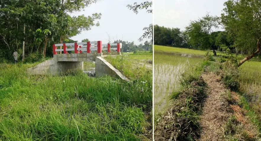 পটিয়ায় অস্তিত্ববিহীন সড়কে সেতু