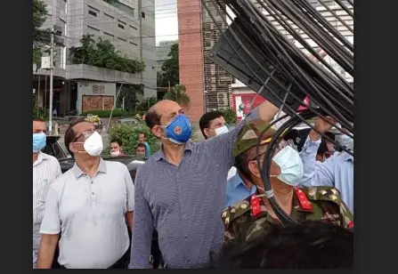 আগামী এক বছরের মধ্যে ডিএনসিসির সকল তার অপসারণ করা হবে ॥ আতিক আগামী এক বছরের মধ্যে ডিএনসিসির সকল তার অপসারণ করা হবে ॥ আতিক