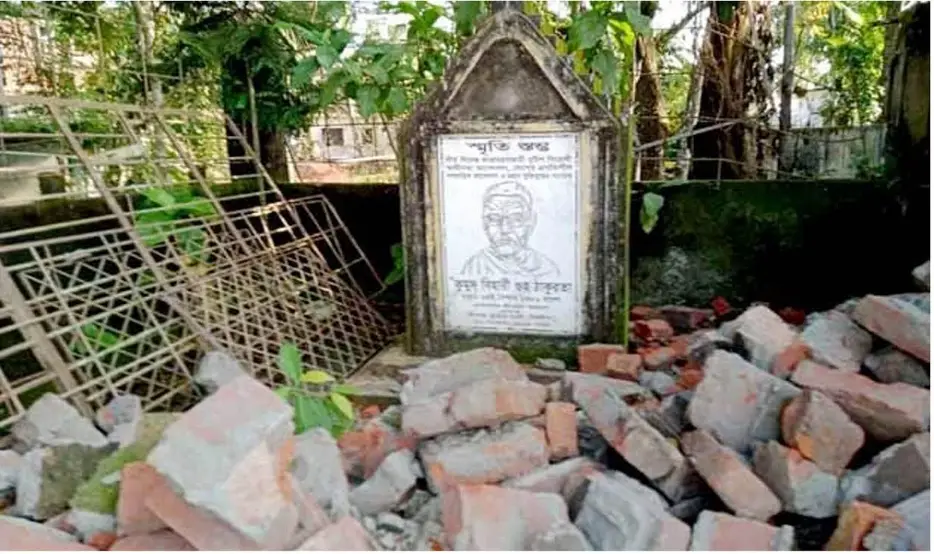 বরিশালে ঐতিহাসিক নিদর্শন ভাঙ্গার অভিযোগ বরিশালে ঐতিহাসিক নিদর্শন ভাঙ্গার অভিযোগ