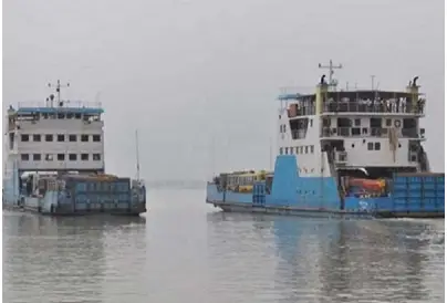 শিমুলিয়া-কাঁঠালবাড়ি নৌপথে নৌযান চলাচল বন্ধ