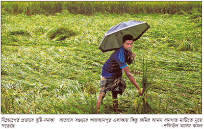 নিম্নচাপের প্রভাব কেটে গেছে বৃষ্টিও কমছে নিম্নচাপের প্রভাব কেটে গেছে বৃষ্টিও কমছে