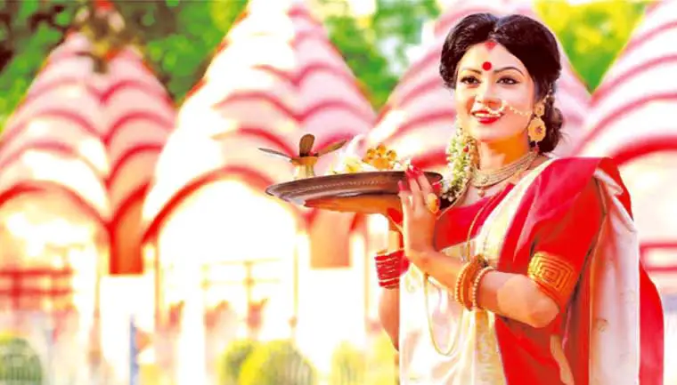 শারদীয় সাজগোজ শারদীয় সাজগোজ