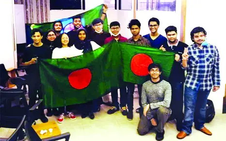 ‘রোবটিক্স অলিম্পিক’ ফার্স্ট গ্লোবাল চ্যালেঞ্জে শীর্ষে বাংলাদেশ ‘রোবটিক্স অলিম্পিক’ ফার্স্ট গ্লোবাল চ্যালেঞ্জে শীর্ষে বাংলাদেশ