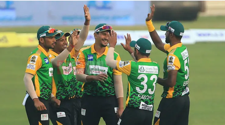 বঙ্গবন্ধু টি-টোয়েন্টি কাপের উদ্বোধনী ম্যাচে ঢাকাকে হারাল রাজশাহী বঙ্গবন্ধু টি-টোয়েন্টি কাপের উদ্বোধনী ম্যাচে ঢাকাকে হারাল রাজশাহী