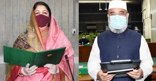 এমপি হিসেবে শপথ নিলেন মোহাম্মদ হাবিব হাসান এমপি হিসেবে শপথ নিলেন মোহাম্মদ হাবিব হাসান