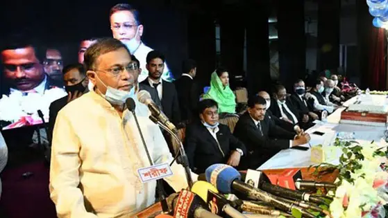 সরকারকে টেনে নামাতে গিয়ে রশি ছিঁড়ে পড়ে গেছে বিএনপি : তথ্যমন্ত্রী সরকারকে টেনে নামাতে গিয়ে রশি ছিঁড়ে পড়ে গেছে বিএনপি : তথ্যমন্ত্রী
