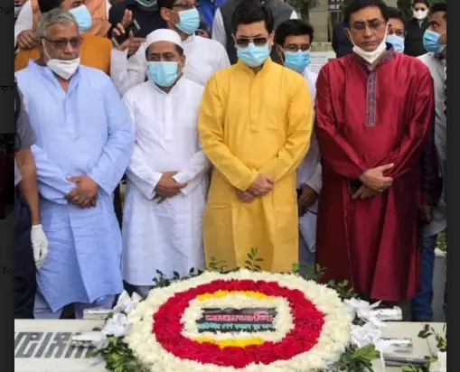 শেখ মনি মুক্তিযুদ্ধের চেতনায় জাতি গঠনে নিমজ্জিত ছিলেন ॥ মেয়র শেখ তাপস শেখ মনি মুক্তিযুদ্ধের চেতনায় জাতি গঠনে নিমজ্জিত ছিলেন ॥ মেয়র শেখ তাপস