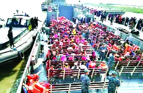 ১৬৪২ রোহিঙ্গা ভাসানচরে ১৬৪২ রোহিঙ্গা ভাসানচরে