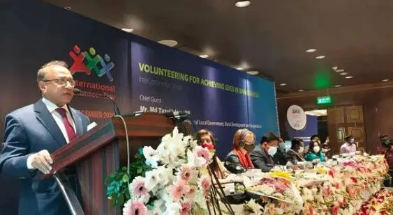 জাতীয় স্বেচ্ছাসেবক নীতিমালা তৈরি করা হবে : স্থানীয় সরকারমন্ত্রী জাতীয় স্বেচ্ছাসেবক নীতিমালা তৈরি করা হবে : স্থানীয় সরকারমন্ত্রী