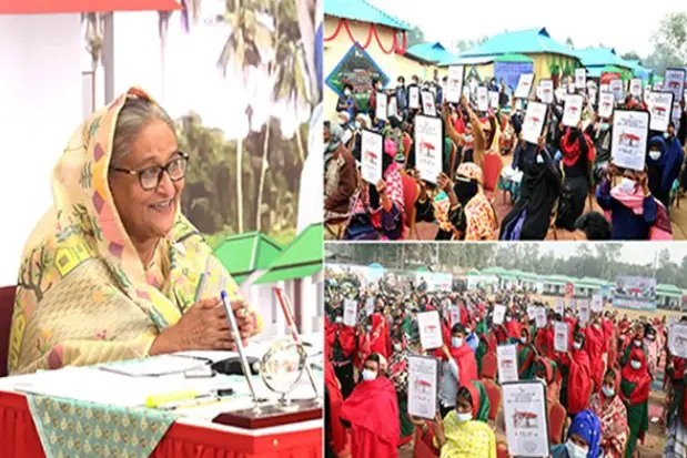 গৃহহীন পরিবারকে গৃহ দিতে পারছি, এটিই আমার সবচেয়ে আনন্দের ॥ প্রধানমন্ত্রী গৃহহীন পরিবারকে গৃহ দিতে পারছি, এটিই আমার সবচেয়ে আনন্দের ॥ প্রধানমন্ত্রী