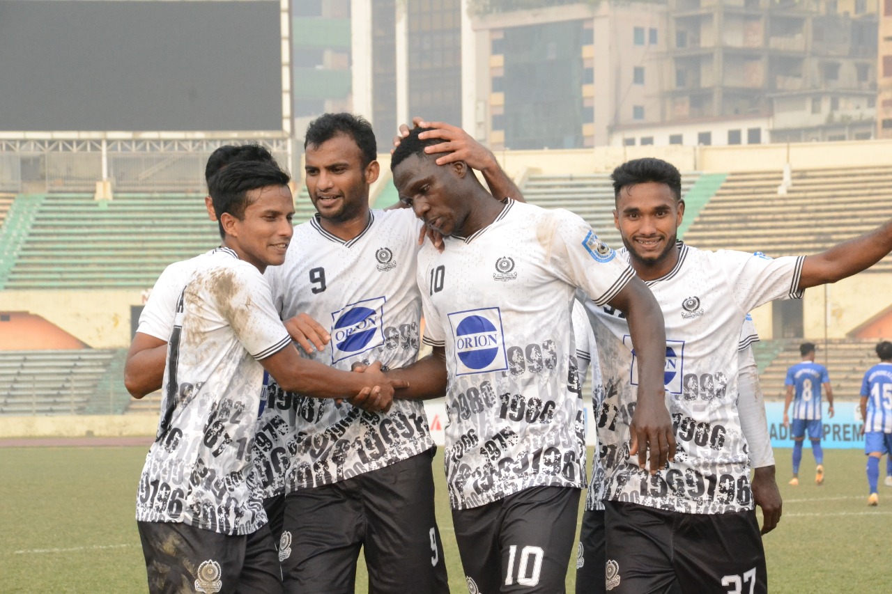 মোহামেডান-শেখ রাসেল লড়াই অমীমাংসিত মোহামেডান-শেখ রাসেল লড়াই অমীমাংসিত