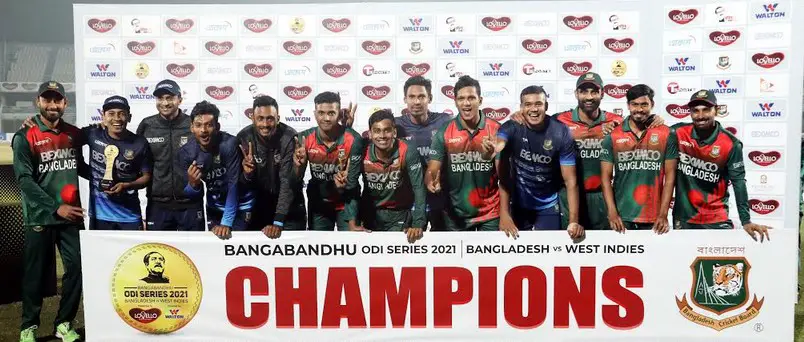 উইন্ডিজকে হোয়াইটওয়াশ করল টাইগাররা উইন্ডিজকে হোয়াইটওয়াশ করল টাইগাররা