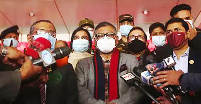 আগামী ৭ ফেব্রুয়ারি থেকে দেশব্যাপী টিকাদান কার্যক্রম শুরু : স্বাস্থ্যমন্ত্রী আগামী ৭ ফেব্রুয়ারি থেকে দেশব্যাপী টিকাদান কার্যক্রম শুরু : স্বাস্থ্যমন্ত্রী