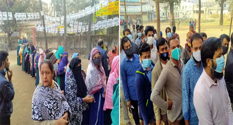 চসিক নির্বাচনে ভোটগ্রহণ চলছে চসিক নির্বাচনে ভোটগ্রহণ চলছে
