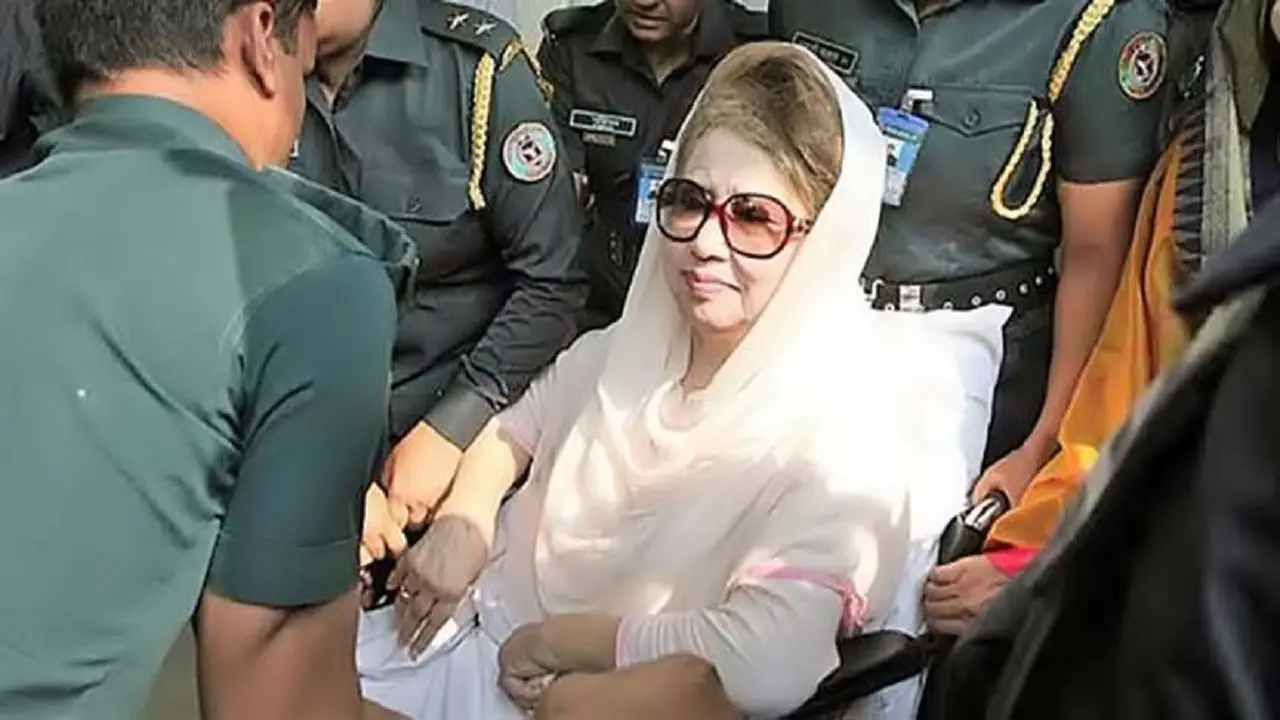 খালেদা জিয়ার সাজা স্থগিতের মেয়াদ বাড়াতে স্বরাষ্ট্র মন্ত্রণালয়ে আবেদন খালেদা জিয়ার সাজা স্থগিতের মেয়াদ বাড়াতে স্বরাষ্ট্র মন্ত্রণালয়ে আবেদন